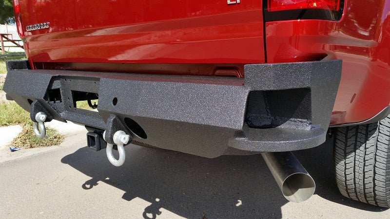 2015-2020 Chevrolet Colorado Rear Bumper - Iron Bull BumpersREAR IRON BUMPER