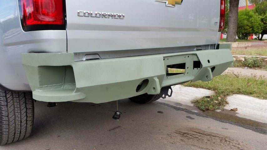 2015-2020 Chevrolet Colorado Rear Bumper - Iron Bull BumpersREAR IRON BUMPER