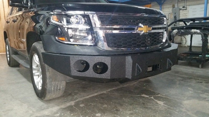 2015-2020 Chevrolet Tahoe/Suburban Front Bumper - Iron Bull BumpersFRONT IRON BUMPER