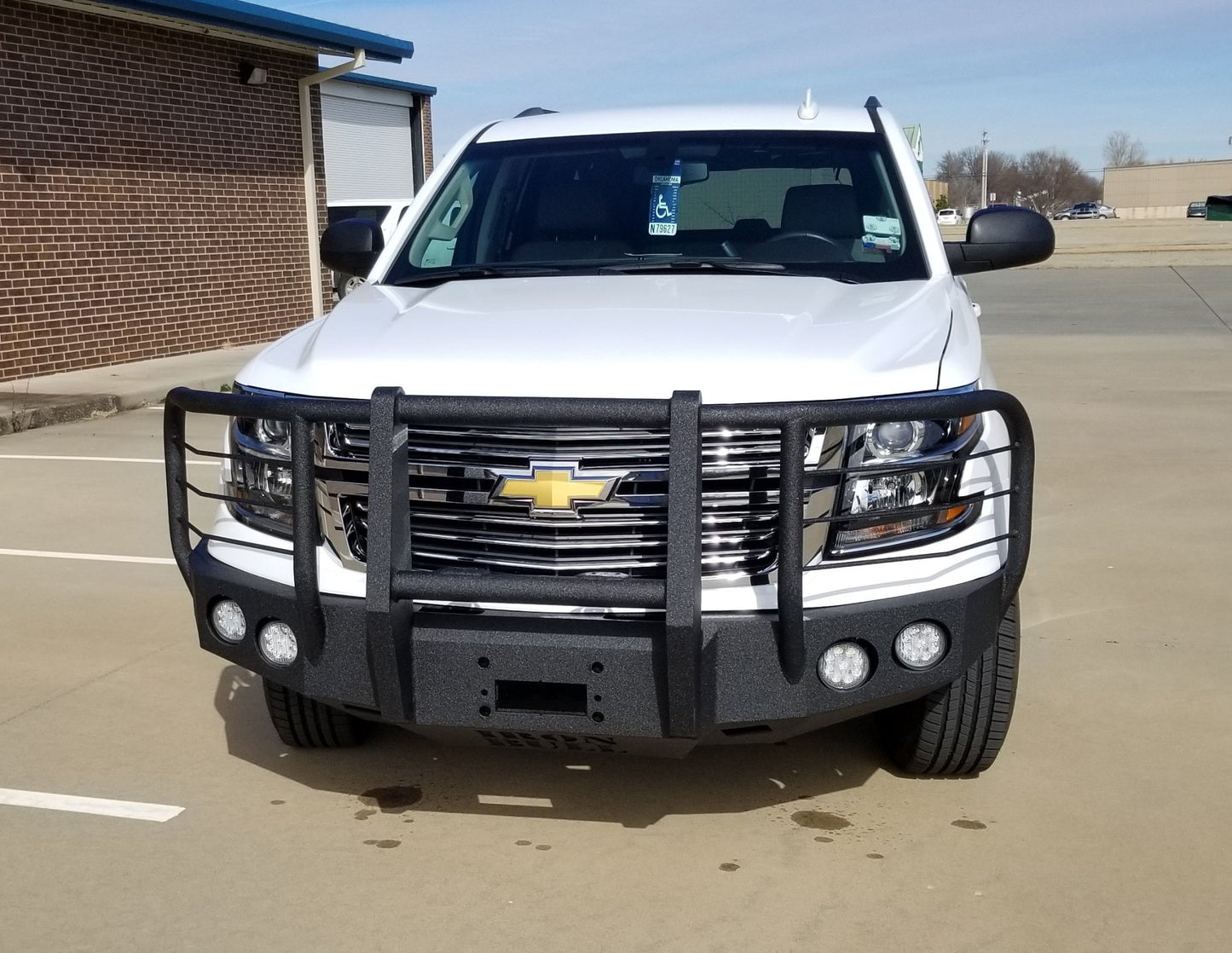 2015-2020 Chevrolet Tahoe/Suburban Front Bumper - Iron Bull BumpersFRONT IRON BUMPER