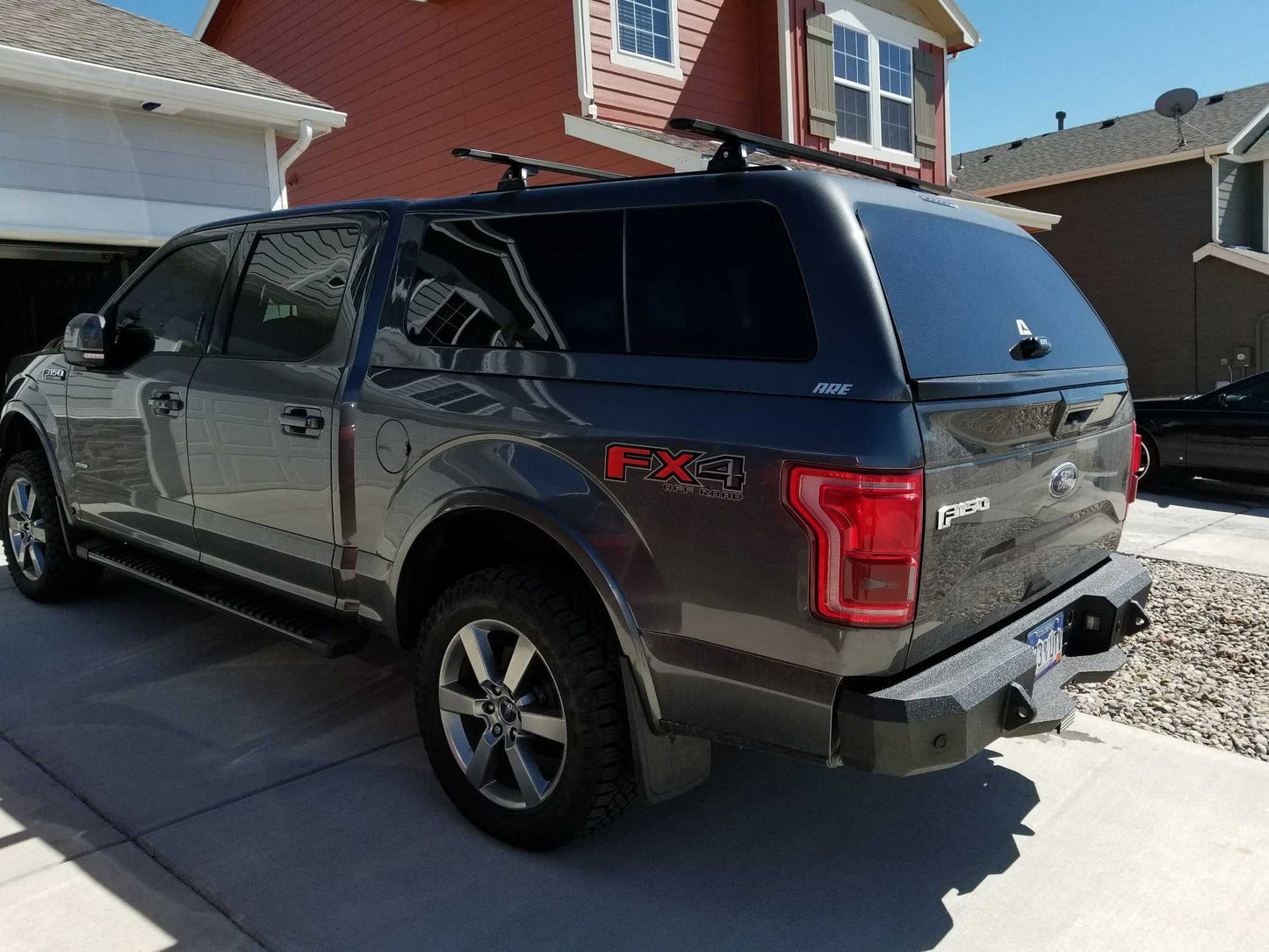 2015-2020 Ford F150 Rear Bumper | Parking Sensor Cutouts Available - Iron Bull BumpersREAR IRON BUMPER