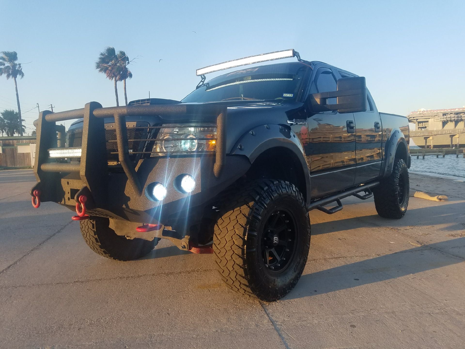 2004-2008 Ford F150 Front Bumper - Iron Bull BumpersFRONT IRON BUMPER