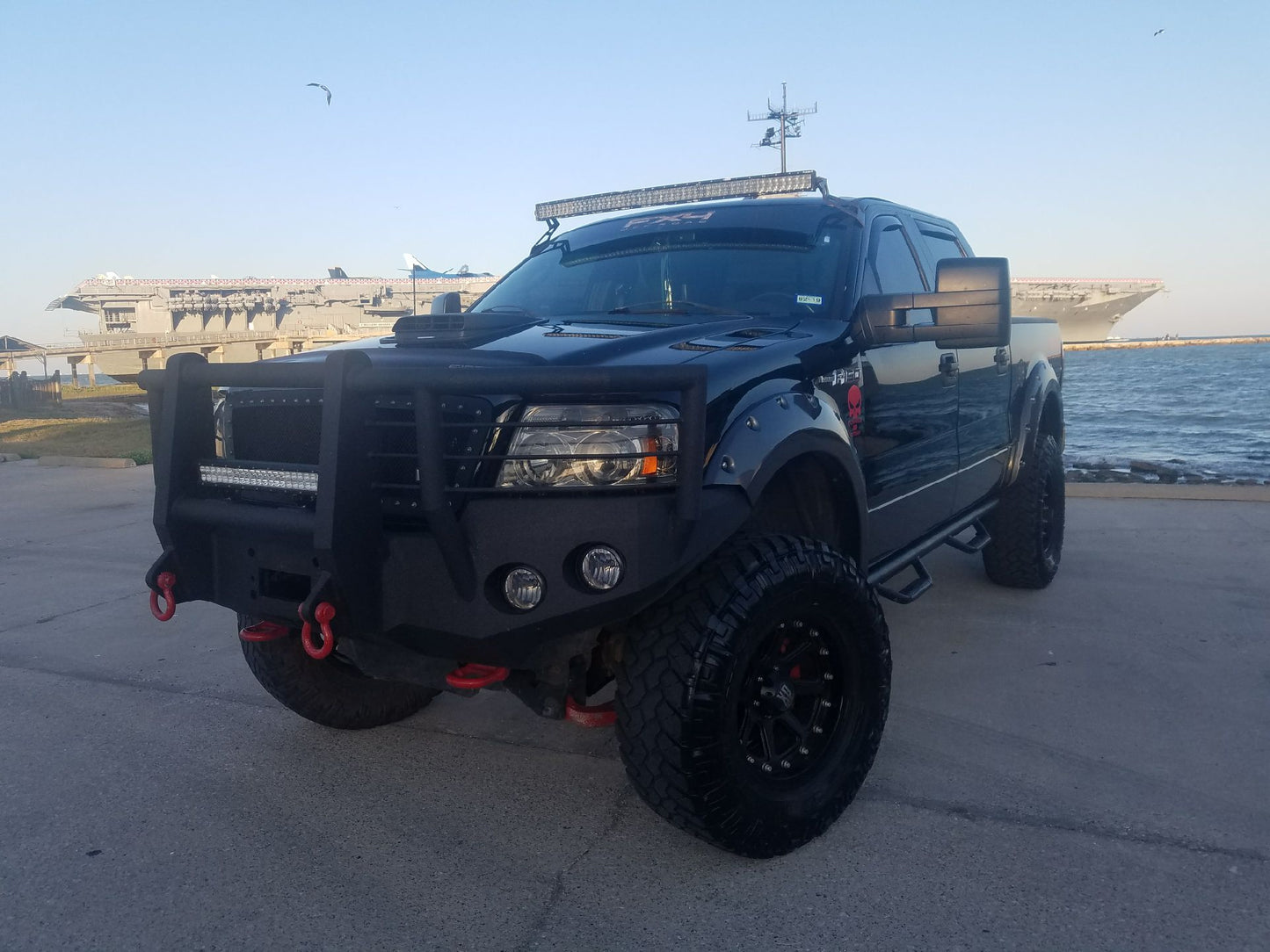 2004-2008 Ford F150 Front Bumper - Iron Bull BumpersFRONT IRON BUMPER