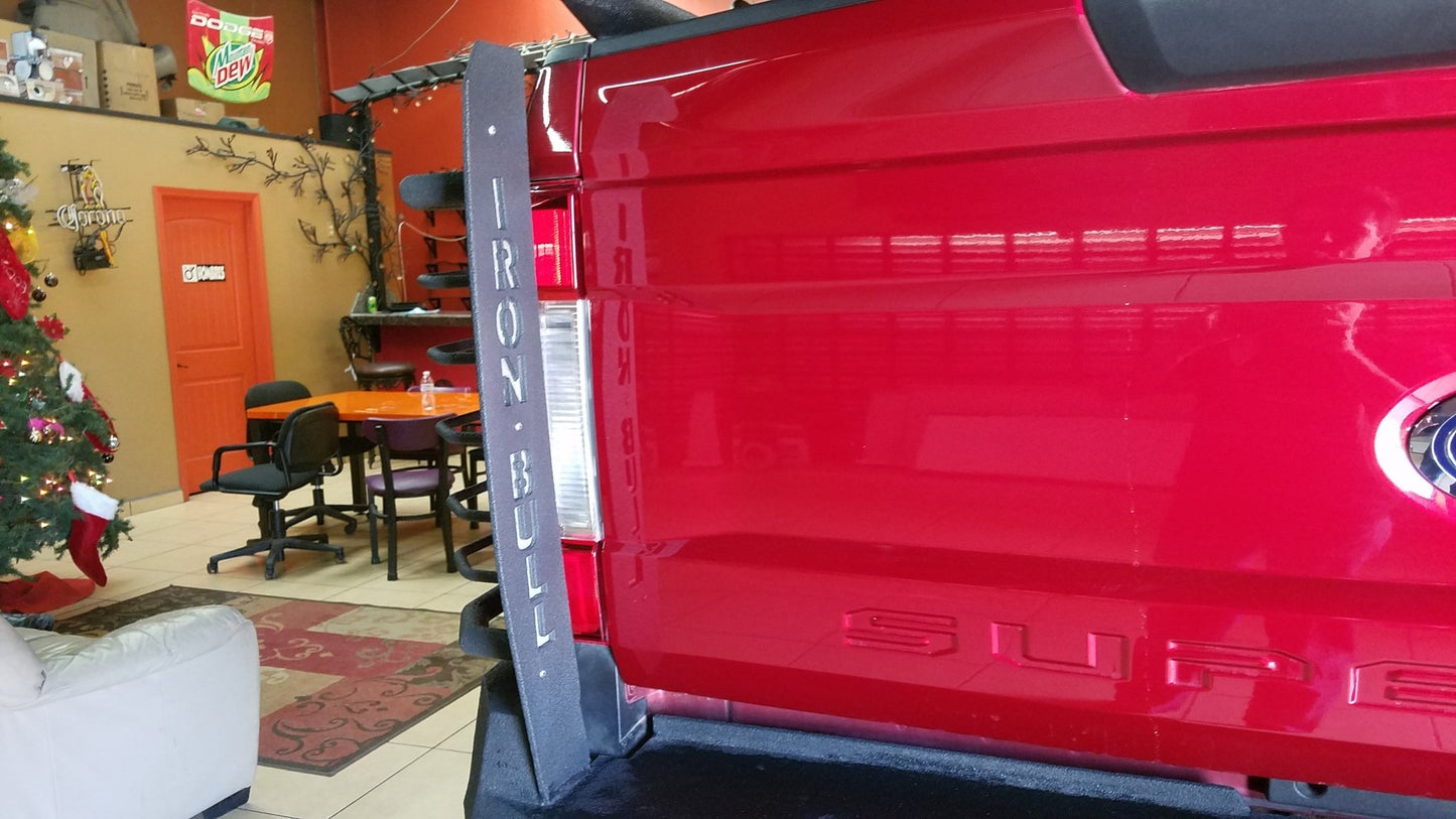 2017-2022 Ford F250/F350 Rear Bumper | Parking Sensor Cutouts Available - Iron Bull BumpersREAR IRON BUMPER