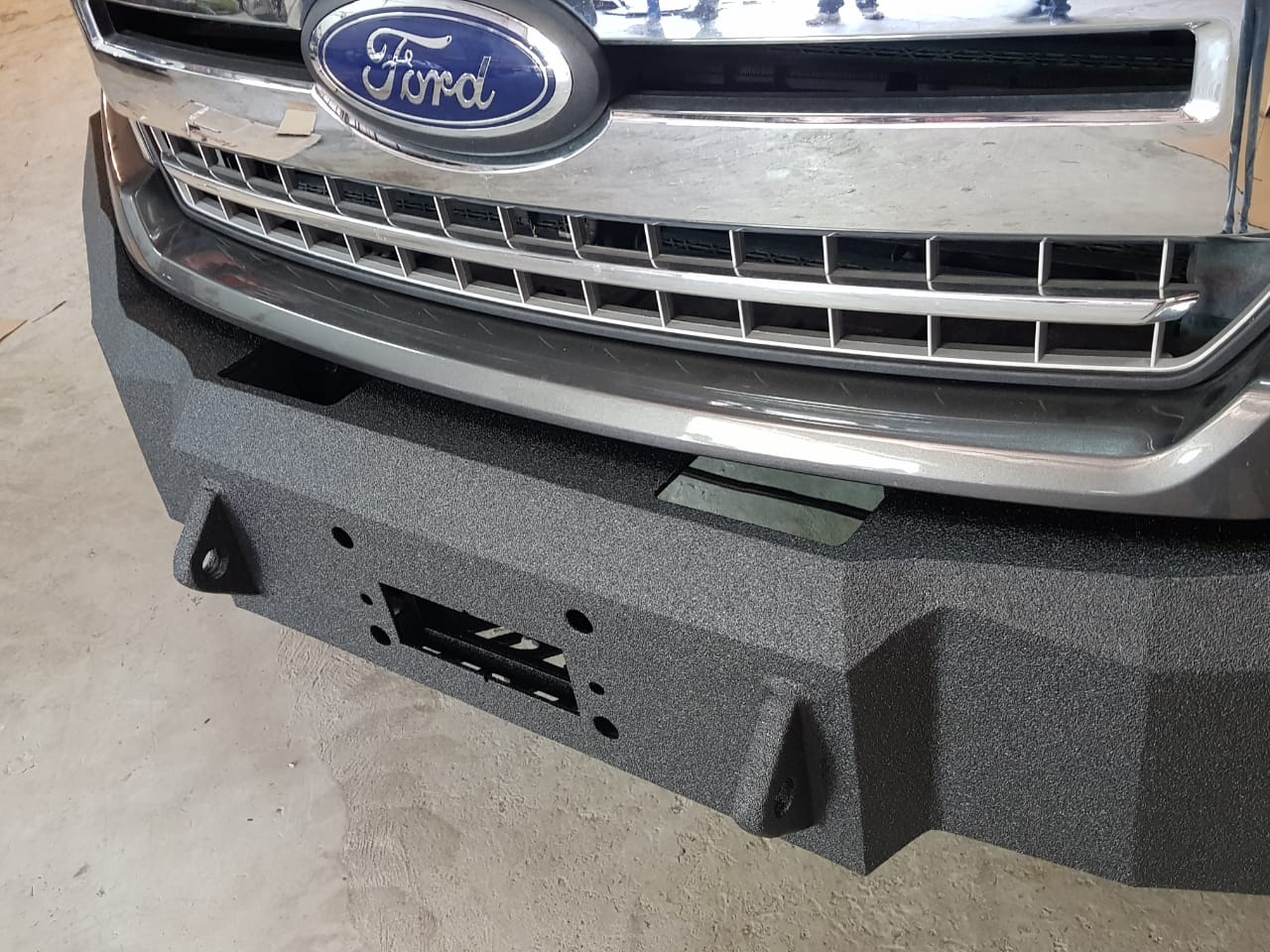 2018-2020 Ford F150 Front Bumper - Iron Bull BumpersFRONT IRON BUMPER