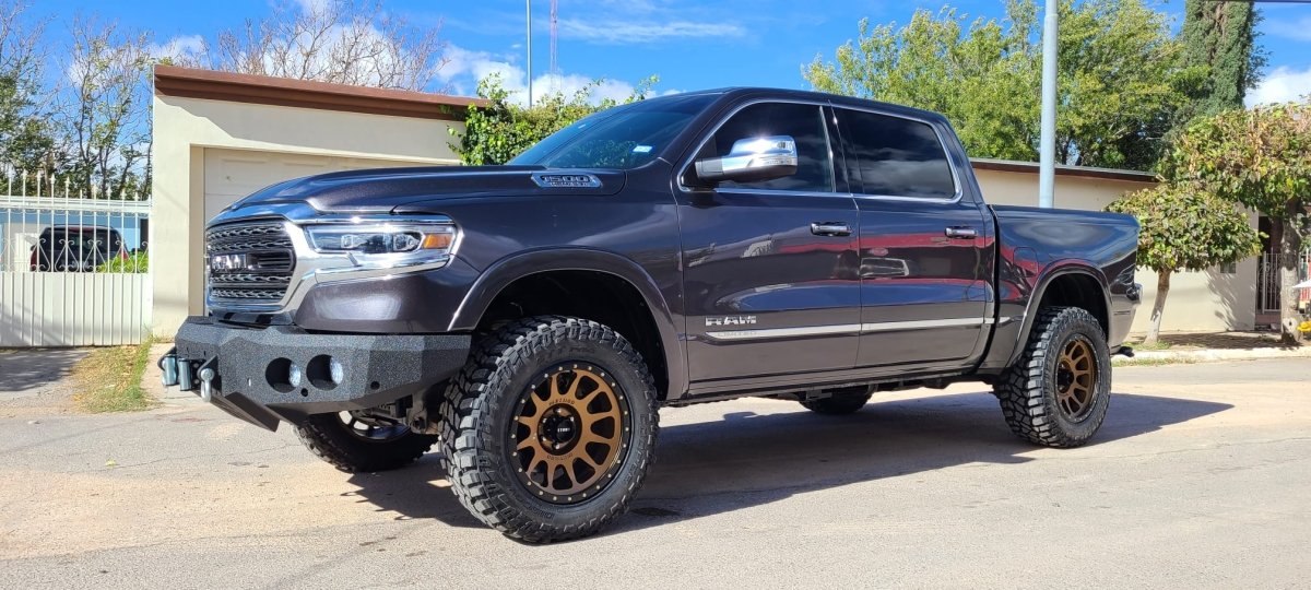 2019 - 2022 RAM 1500 Front Bumper | Parking Sensor Cutouts Available - Iron Bull BumpersFRONT IRON BUMPER