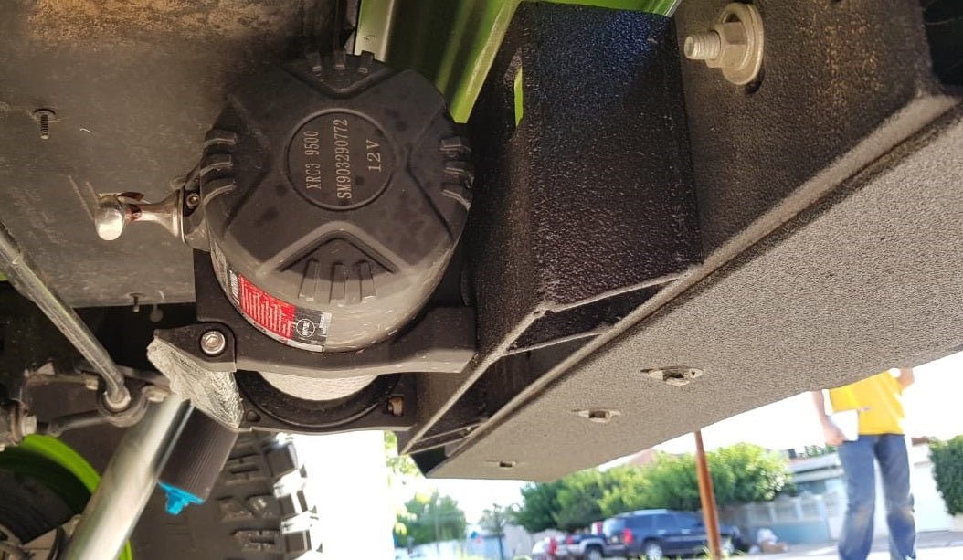 2019-2023 Jeep JL Wrangler Rear Bumper | Parking Sensor Cutouts Available - Iron Bull BumpersREAR IRON BUMPER