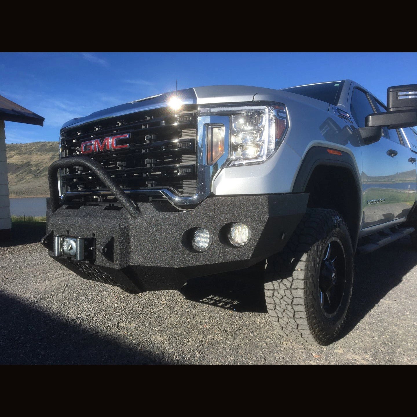 2020-2023 GMC Sierra 2500/3500 Front Bumper | Parking Sensor Cutouts Available