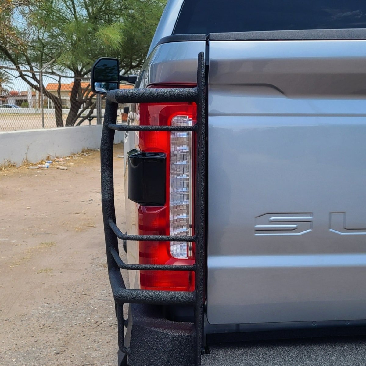 2023 - Present Ford F250/F350 Rear Bumper | Parking Sensor Cutouts Available - Iron Bull BumpersREAR IRON BUMPER