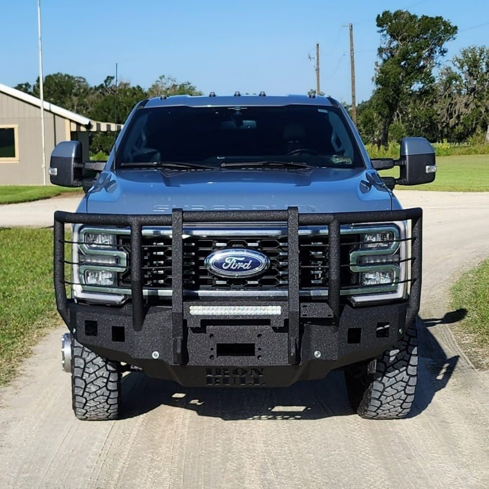 2023 - Present Ford Super Duty F-250/F-350 Front Bumper - Iron Bull BumpersFRONT IRON BUMPER