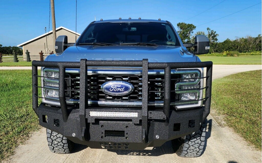 2023 - Present Ford Super Duty F-250/F-350 Front Bumper - Iron Bull BumpersFRONT IRON BUMPER