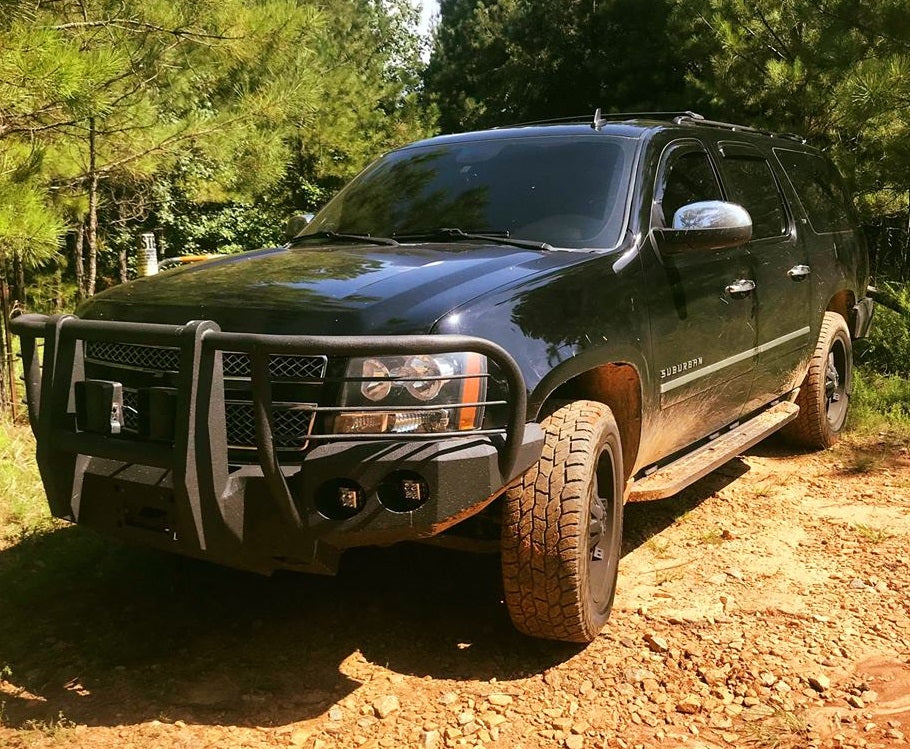 2007-2014 Chevrolet Tahoe / Suburban Front Bumper - Front Truck Winch Bumper