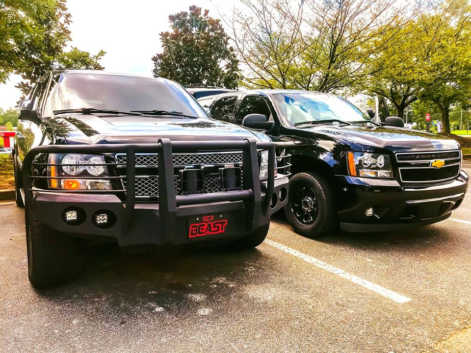 2007-2014 Chevrolet Tahoe / Suburban 2500 Front Bumper - Iron Bull BumpersFRONT IRON BUMPER