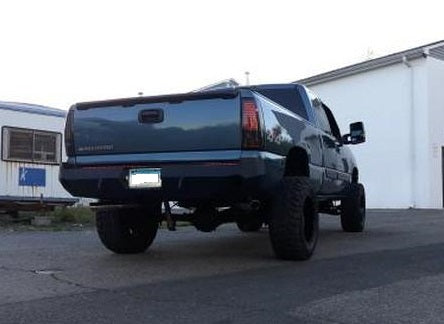 1999-2007 Chevrolet Silverado 1500/2500/3500 Rear Bumper - Iron Bull BumpersREAR IRON BUMPER