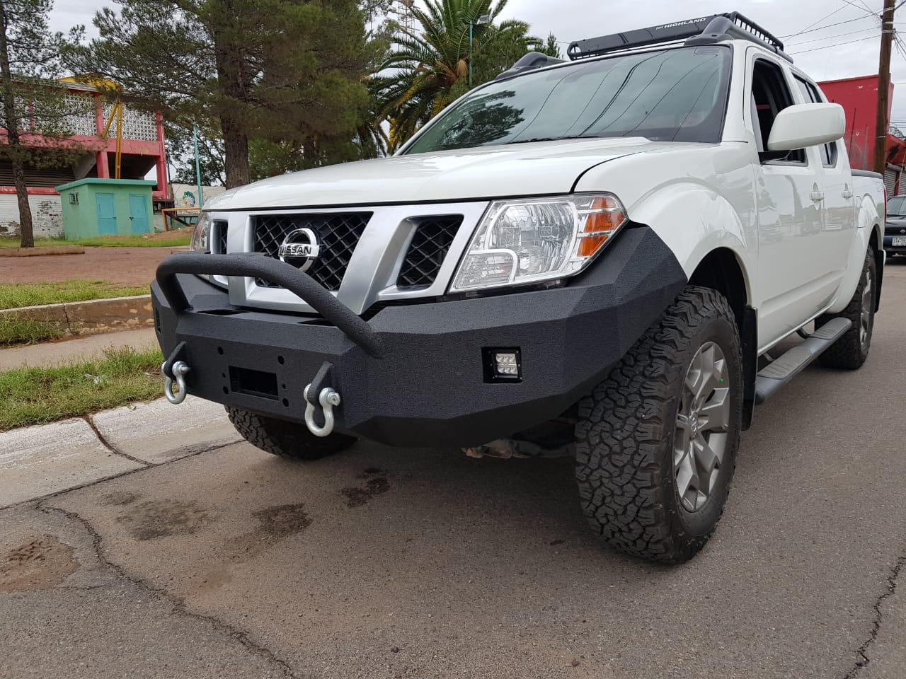 2005-2021 Nissan Frontier Front Bumper - Iron Bull BumpersFRONT IRON BUMPER