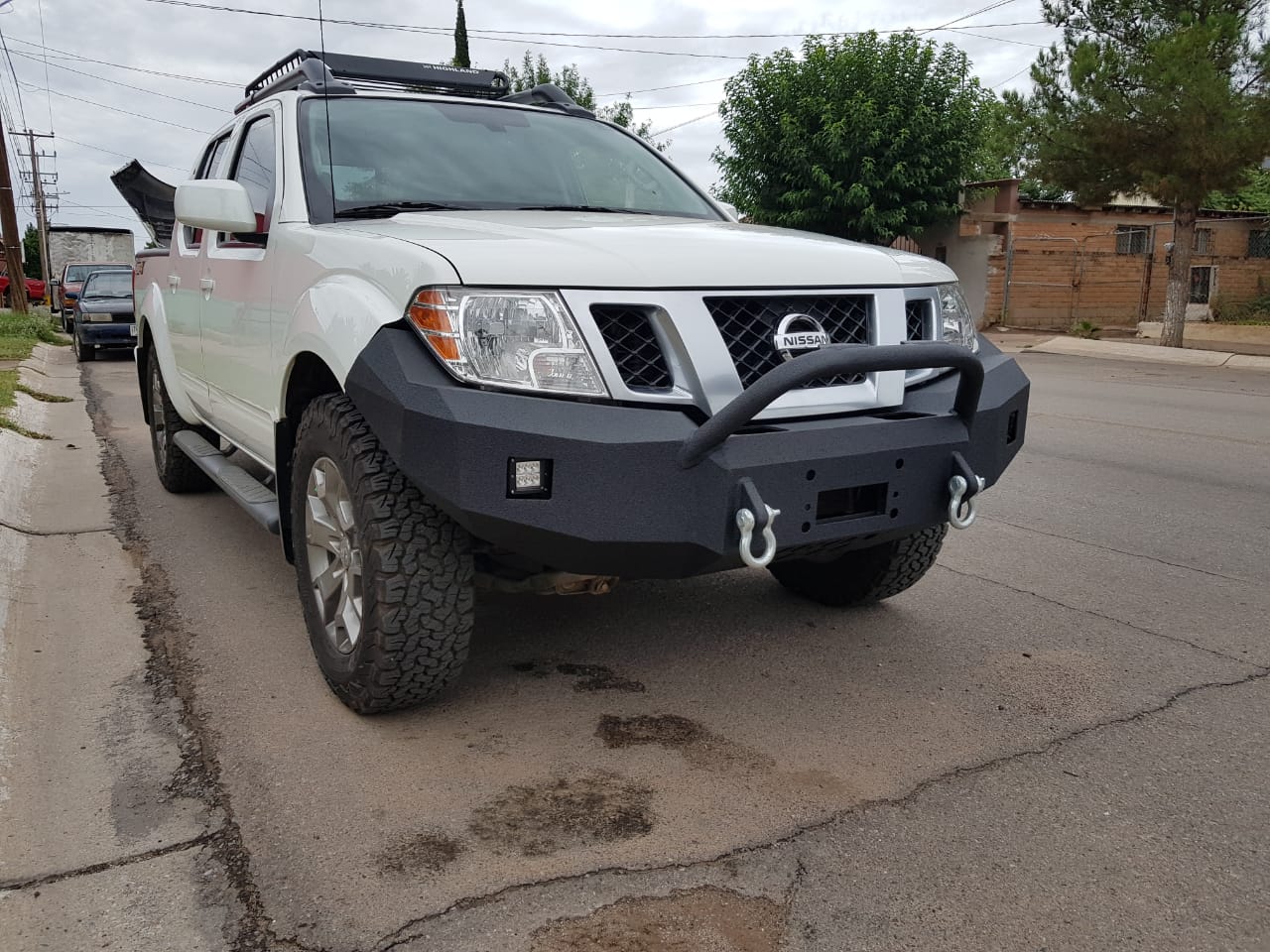 2005-2021 Nissan Frontier Front Bumper - Iron Bull BumpersFRONT IRON BUMPER