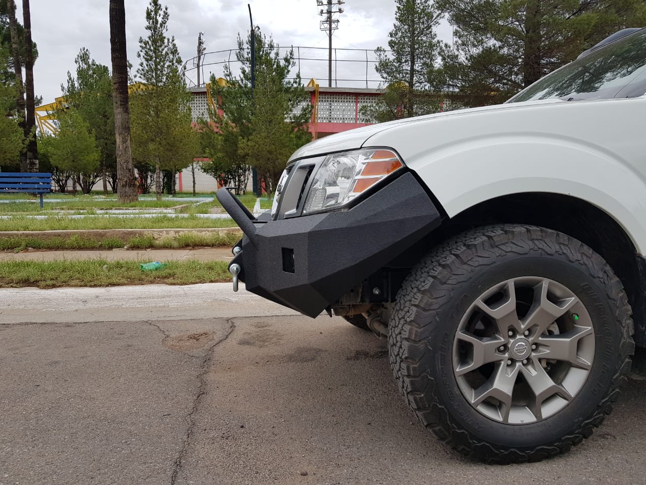 2005-2021 Nissan Frontier Front Bumper - Iron Bull BumpersFRONT IRON BUMPER