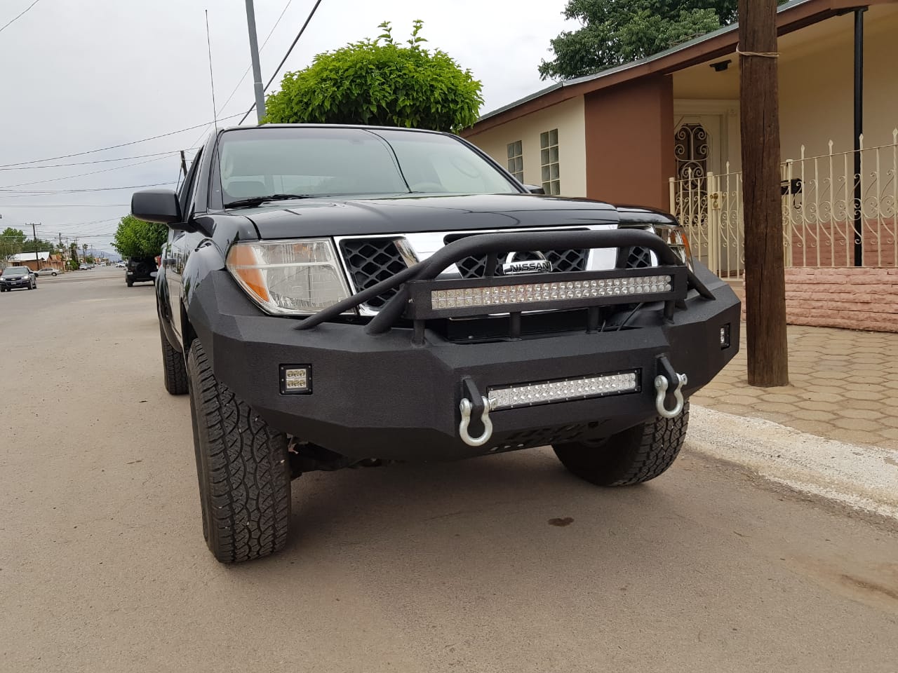 2005-2021 Nissan Frontier Front Bumper - Iron Bull BumpersFRONT IRON BUMPER