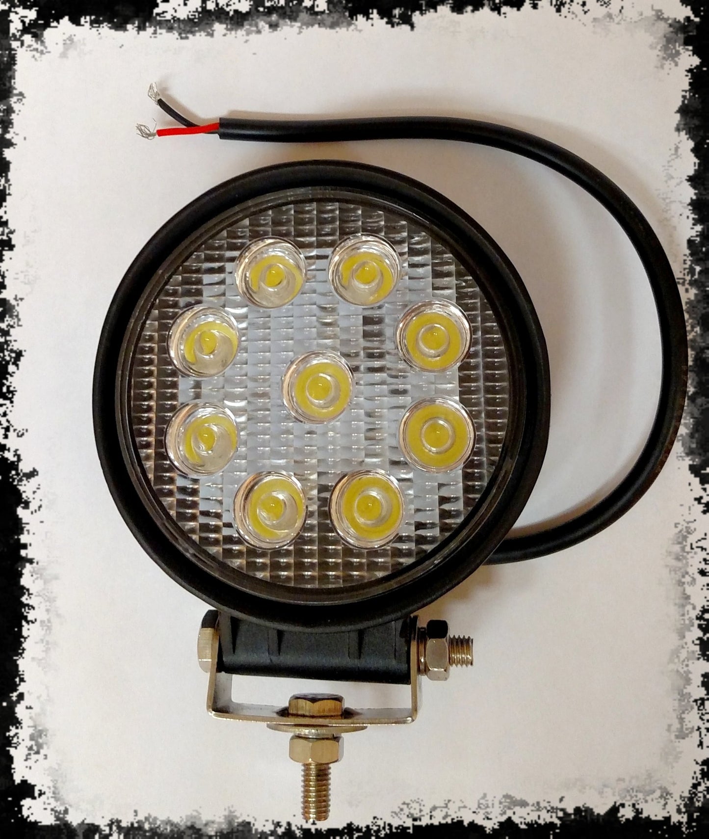BUMPER ACCESSORY: 4 Inch Round LED Light - Iron Bull BumpersACCESSORY