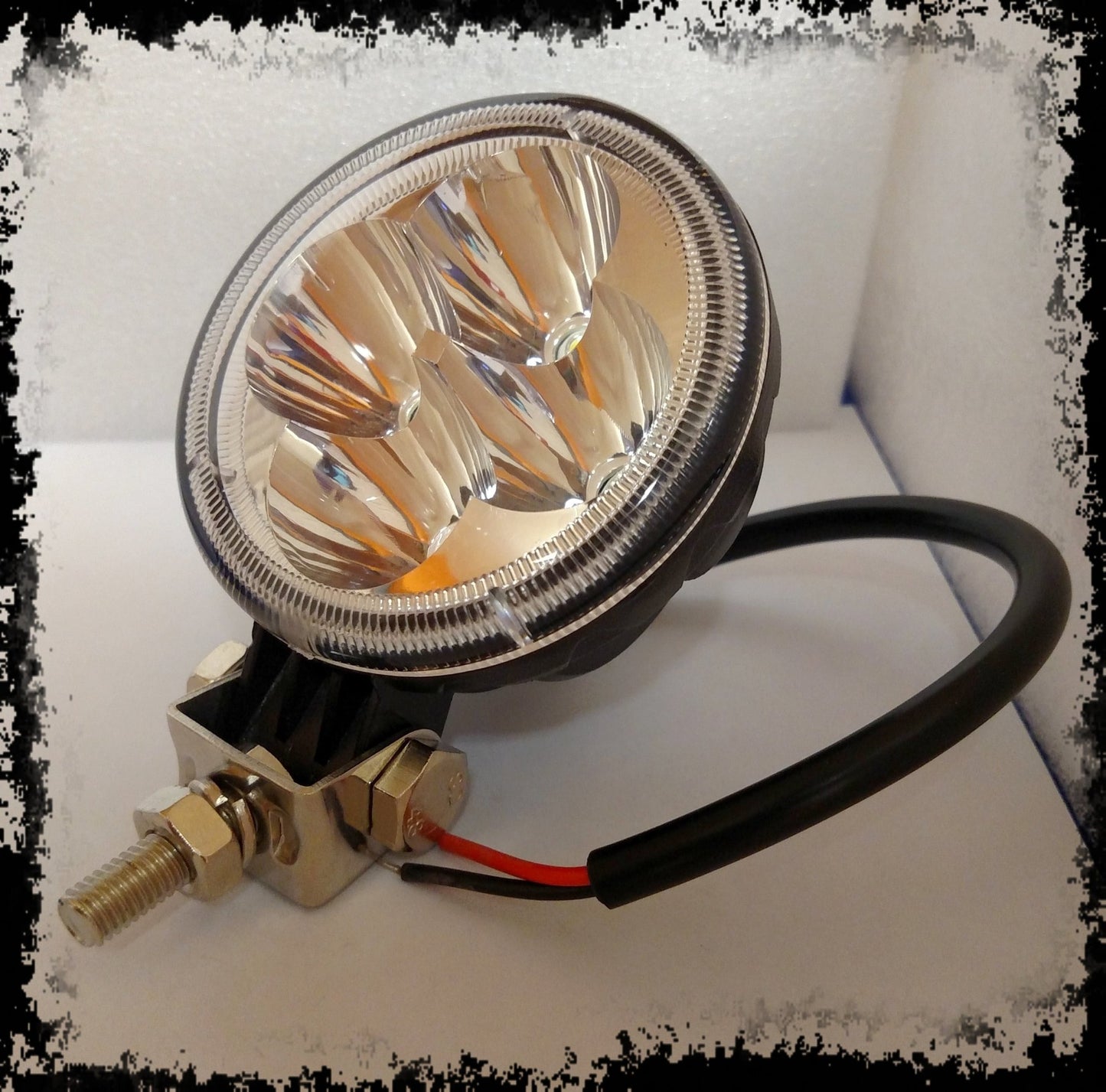 BUMPER ACCESSORY: Rear Round LED Light - Iron Bull BumpersACCESSORY