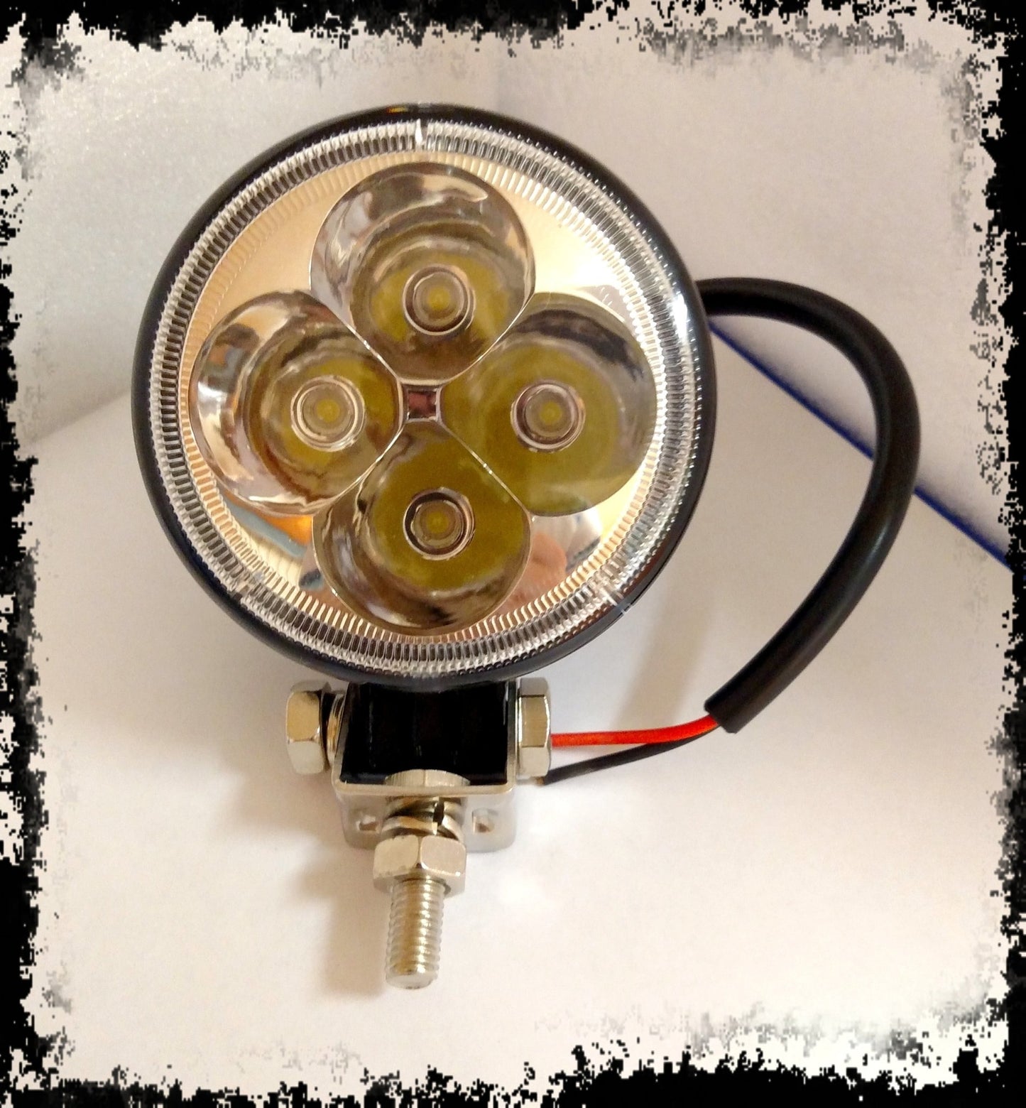 BUMPER ACCESSORY: Rear Round LED Light - Iron Bull BumpersACCESSORY