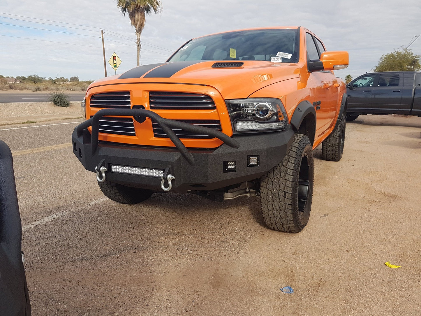 BUMPER ACCESSORY: Straight LED Light Bar - Iron Bull BumpersACCESSORY