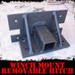 BUMPER ADD-ON: Winch Plate Mount Removable Hitch Receiver (Front Bumpers Only) - Iron Bull BumpersACCESSORY