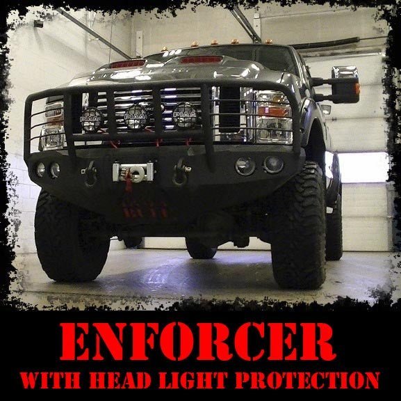 Heavy Duty Grille Guards - Iron Bull Bumpers