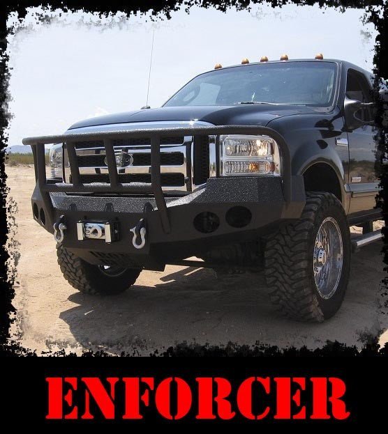 Heavy Duty Grille Guards - Iron Bull Bumpers