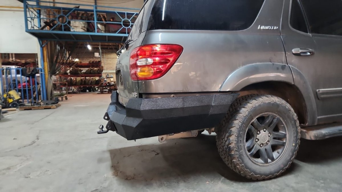 2001 - 2007 Toyota Sequoia Rear Bumper - Iron Bull BumpersFRONT IRON BUMPER