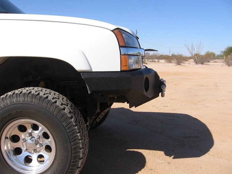 2003 - 2006 Chevrolet Avalanche (Non - Cladded) Front Bumper - Iron Bull BumpersFRONT IRON BUMPER
