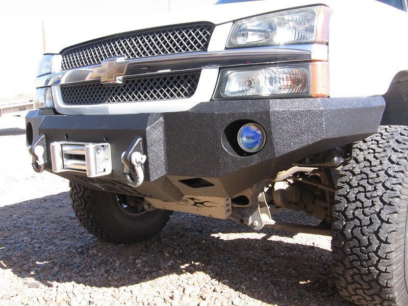 2003 - 2006 Chevrolet Avalanche (Non - Cladded) Front Bumper - Iron Bull BumpersFRONT IRON BUMPER