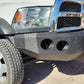 2010 - 2018 RAM 4500/5500 Front Bumper With Fender Flare Adapters | Parking Sensor Cutouts Available - Iron Bull BumpersFRONT IRON BUMPER
