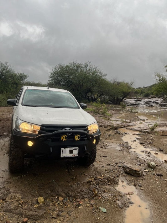 2015 - 2025 Toyota Hilux Front Bumper Base Model Only - Iron Bull BumpersFRONT IRON BUMPER