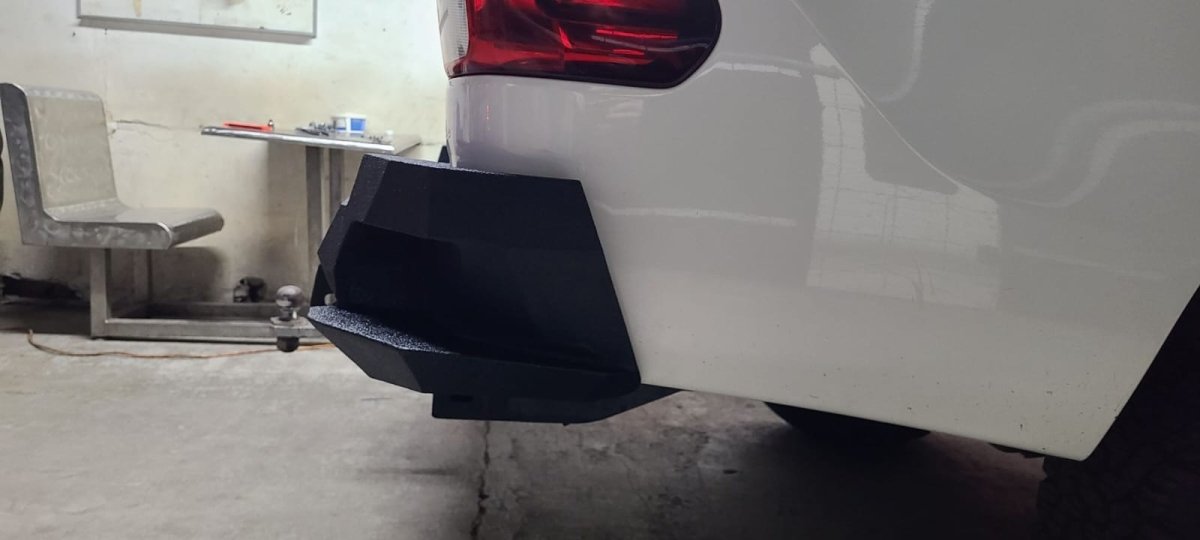 2015 - 2025 Toyota Hilux Rear Bumper Base Model Only w/ Sidesteps - Iron Bull BumpersFRONT IRON BUMPER