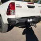 2015 - 2025 Toyota Hilux Rear Bumper Base Model Only w/ Sidesteps - Iron Bull BumpersFRONT IRON BUMPER