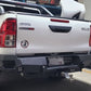 2015 - 2025 Toyota Hilux Rear Bumper Base Model Only w/ Sidesteps - Iron Bull BumpersFRONT IRON BUMPER