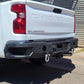 2019 - 2025 GMC Sierra 1500 Rear Bumper Single Exhaust| Parking Sensor Cutouts Available - Iron Bull BumpersREAR IRON BUMPER