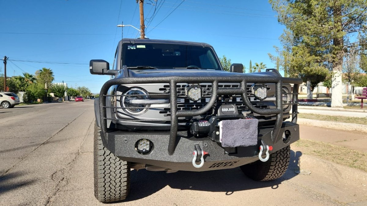 2021 - 2026 Ford Bronco Front Bumper - Iron Bull BumpersFRONT IRON BUMPER