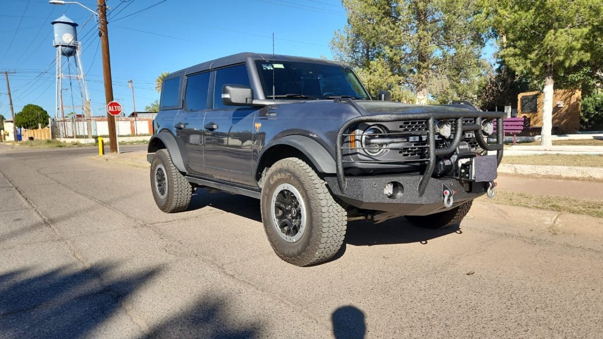 2021 - 2026 Ford Bronco Front Bumper - Iron Bull BumpersFRONT IRON BUMPER