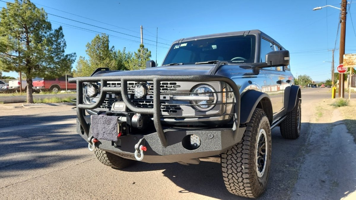 2021 - 2026 Ford Bronco Front Bumper - Iron Bull BumpersFRONT IRON BUMPER