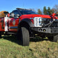 2023 - 2025 Ford Super Duty F - 450/F - 550/F - 600 Front Bumper With Fender Flares Adapter - Iron Bull BumpersFRONT IRON BUMPER