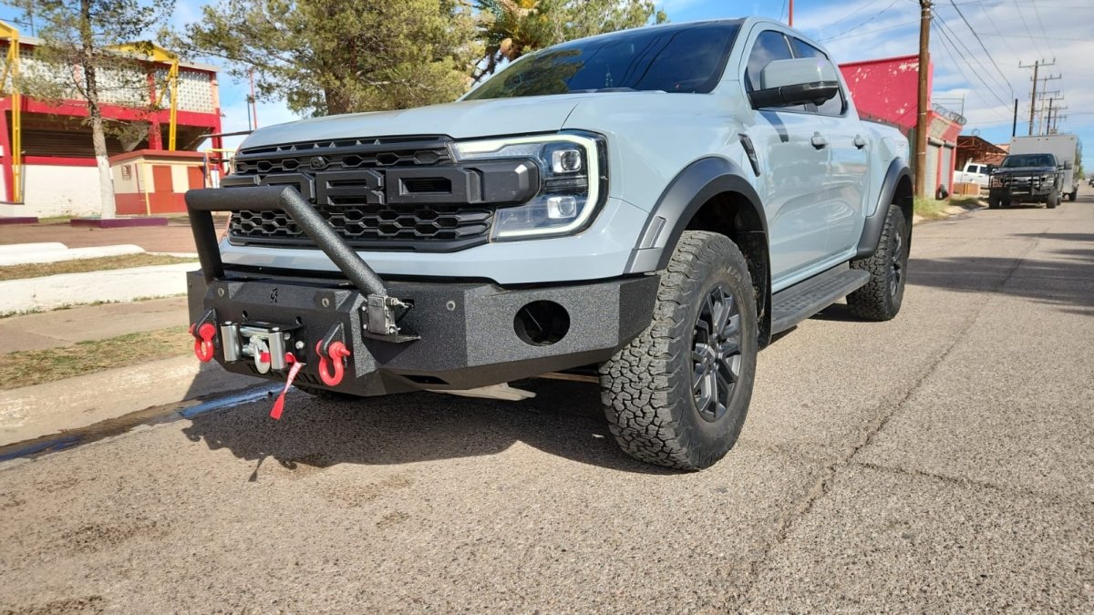 2024 - 2025 Ford Ranger Raptor Front Bumper - Iron Bull BumpersFRONT IRON BUMPER