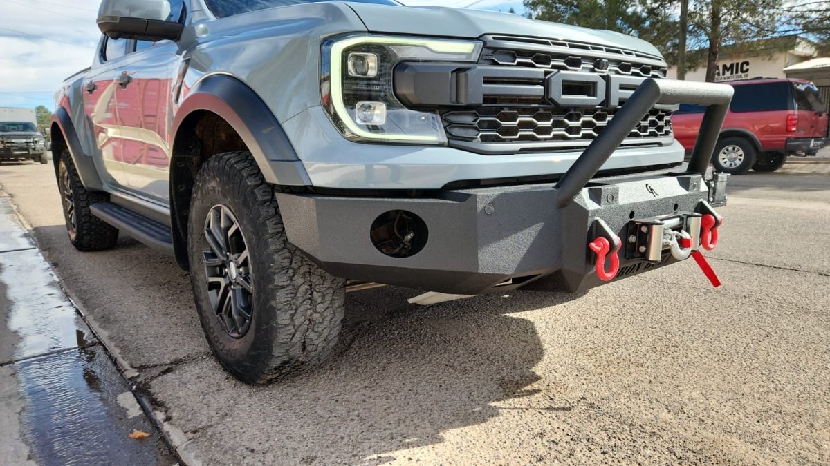 2024 - 2025 Ford Ranger Raptor Front Bumper - Iron Bull BumpersFRONT IRON BUMPER