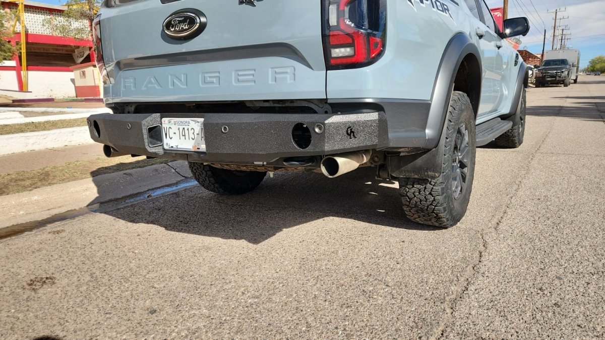 2024 - 2025 Ford Ranger Raptor Rear Bumper - Iron Bull BumpersREAR IRON BUMPER