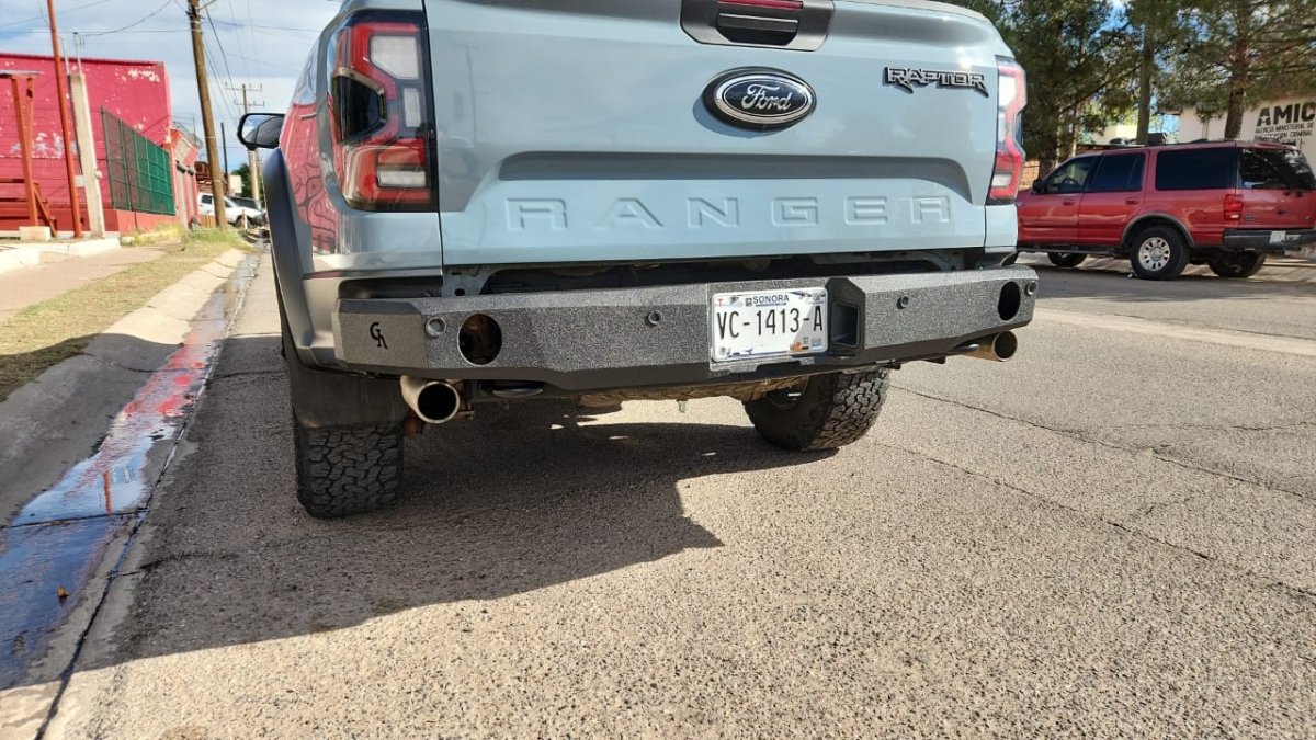 2024 - 2025 Ford Ranger Raptor Rear Bumper - Iron Bull BumpersREAR IRON BUMPER