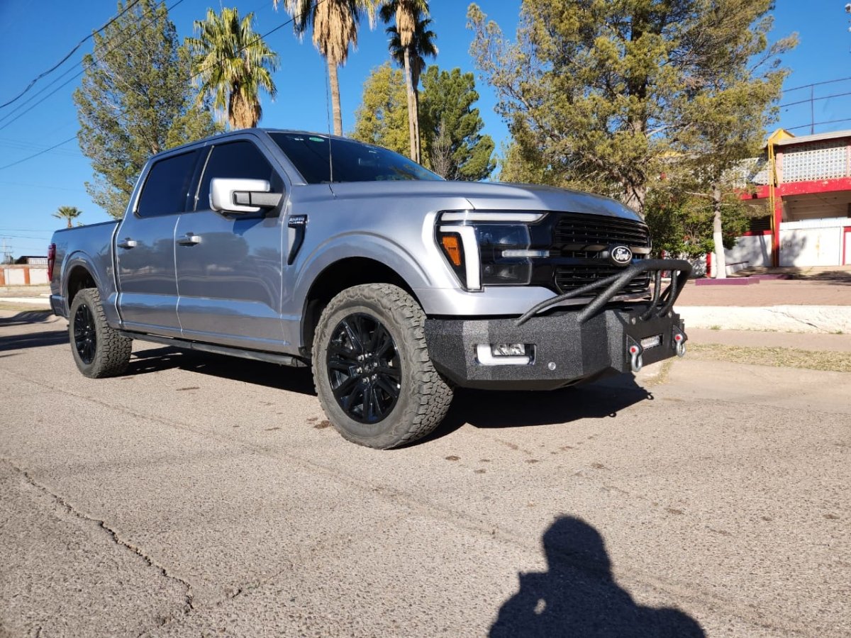 2024 - 2026 Ford F150/F150 Tremor Front Bumper | Factory Fog Light Platinum/King Ranch Only - Iron Bull BumpersFRONT IRON BUMPER