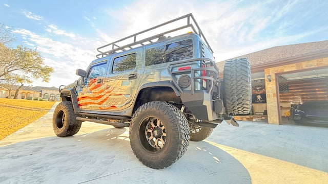 2003-2009 Hummer H2/ H2 SUT Rear Bumper