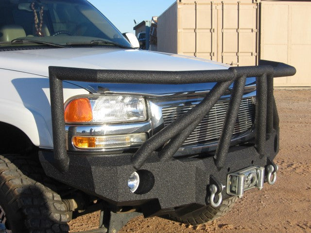 2003-2007 GMC Sierra 1500 Front Bumper - Iron Bull BumpersFRONT IRON BUMPER
