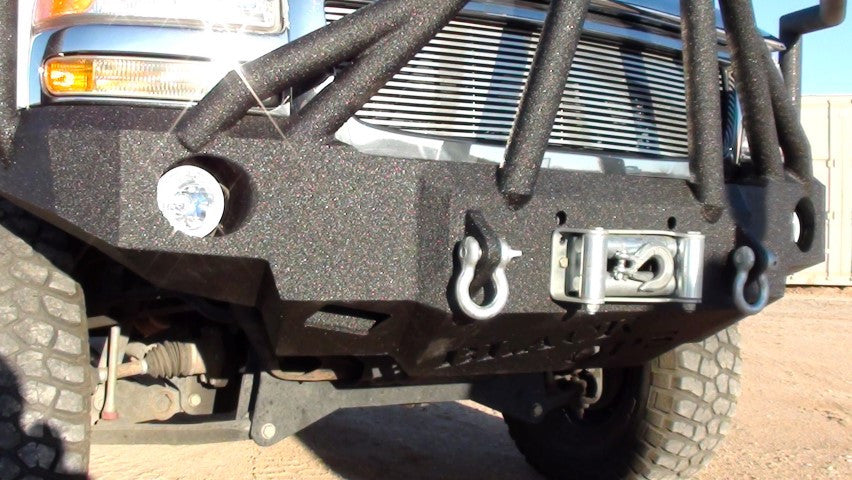 2003-2007 GMC Sierra 1500 Front Bumper - Iron Bull BumpersFRONT IRON BUMPER